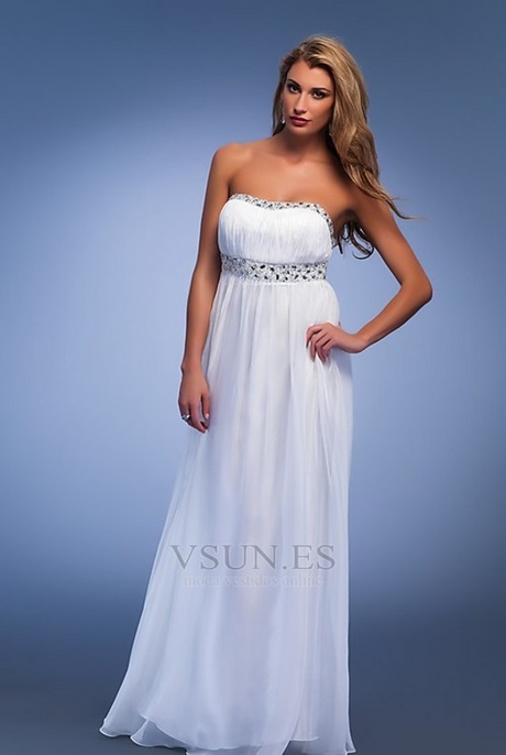 Vestido fiesta blanco