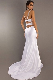 Vestido fiesta blanco