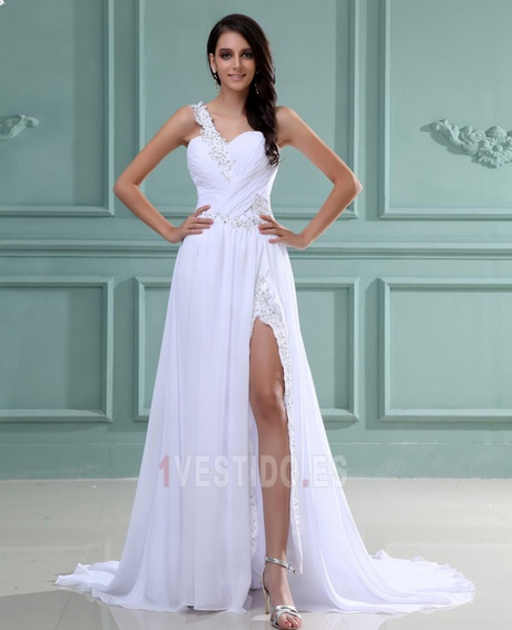 Vestido fiesta blanco