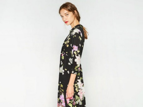 Vestido flores largo