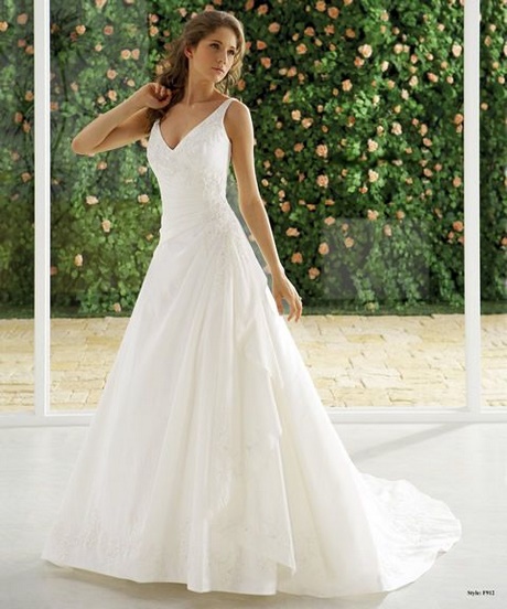 Vestido novia sencillo elegante