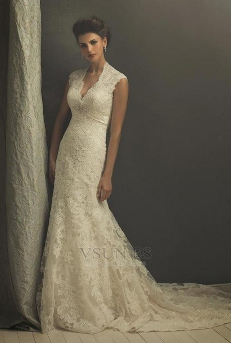 Vestido novia simple