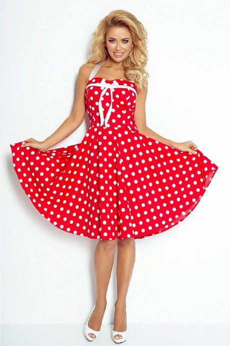 Vestido rojo con vuelo