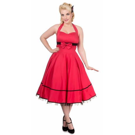Vestido rojo con vuelo