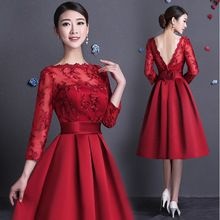 Vestido vintage rojo