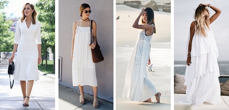 Vestidos blancos para verano