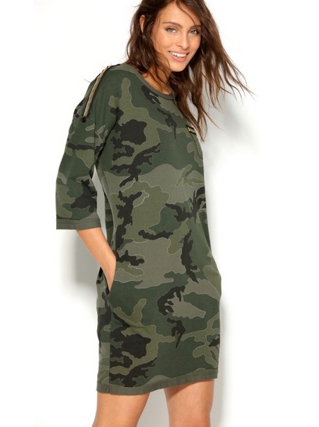 Vestidos de camuflaje