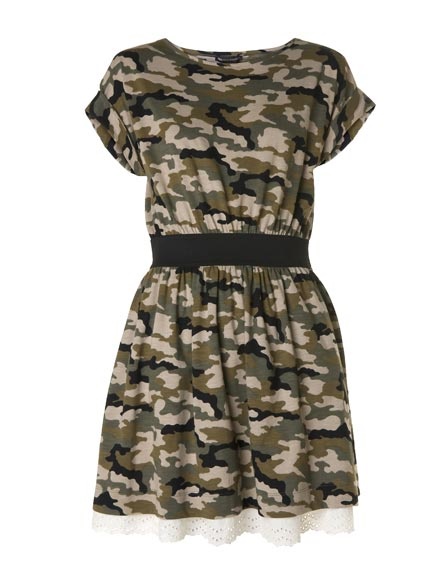 Vestidos de camuflaje