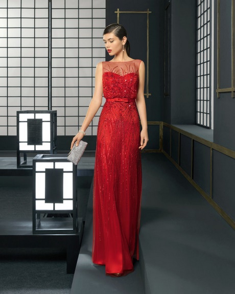Vestidos de fiesta rojos 2017