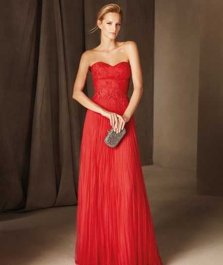 Vestidos de fiesta rojos 2017