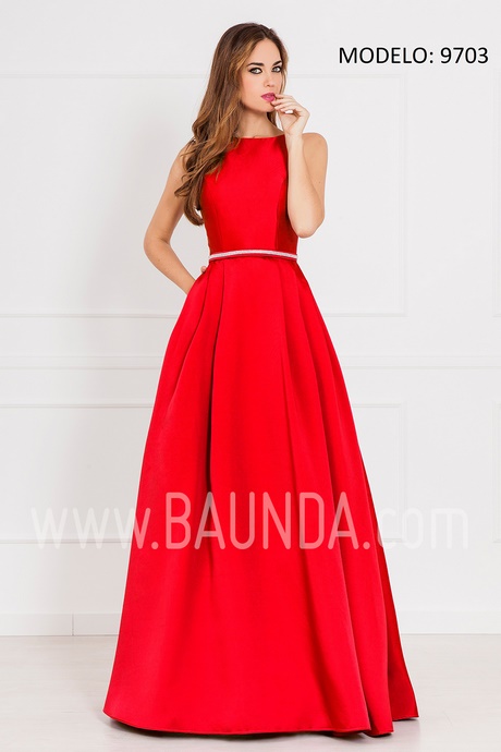 Vestidos de noche 2017 rojos