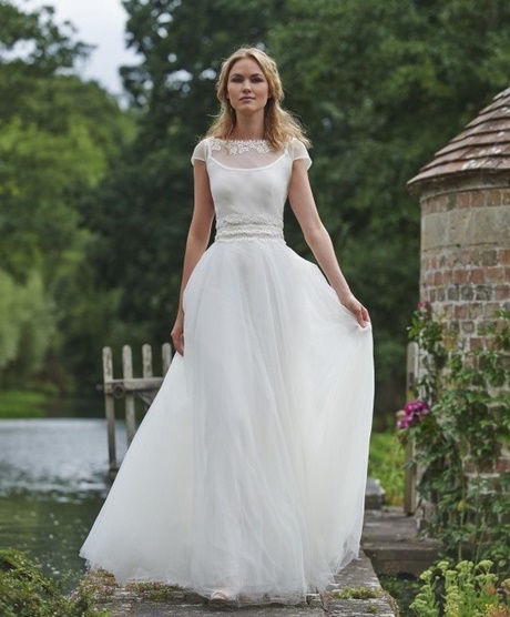 Vestidos de novia largos sencillos