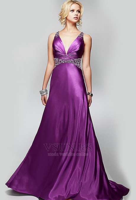 Vestidos de violeta