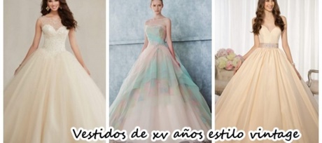 Vestidos estilo vintage 2017