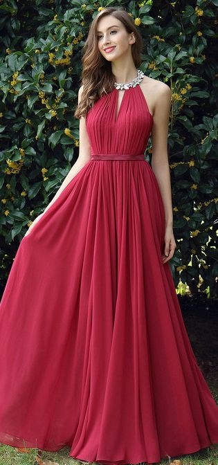 Vestidos largos elegantes 2017