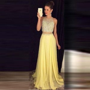 Vestidos largos elegantes 2017