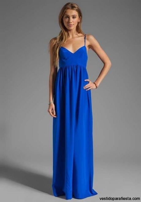 Vestidos largos pero sencillos