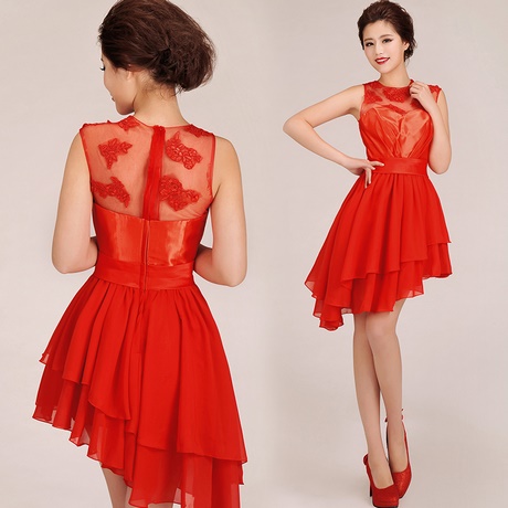 Vestidos para damas en rojo