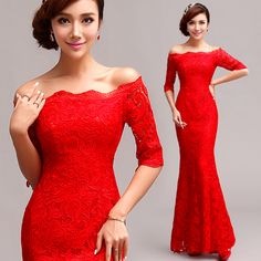 Vestidos para damas rojos