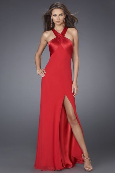 Vestidos rojos largos elegantes