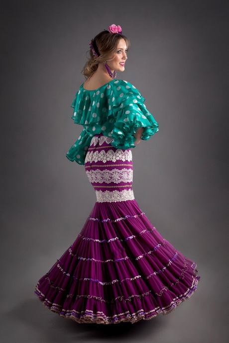 Trajes de flamencas 2017