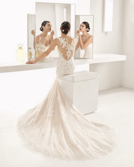 Vestidos de novia rosa clará 2017