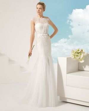 Vestidos de novia rosa clara 2017