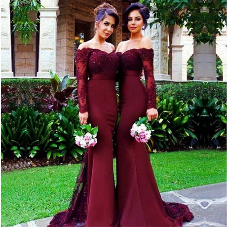 Vestidos para damas de honor 2017