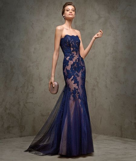 Vestidos para noche 2017