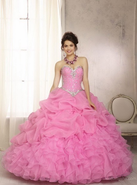 Imagenes de vestidos de 15 años bonitos