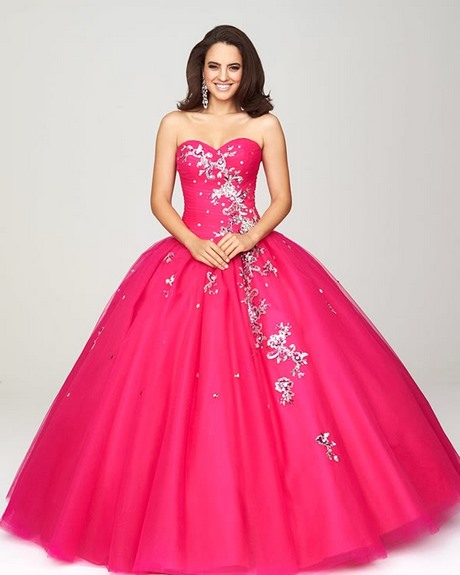 Ultima moda en vestidos para quinceañeras