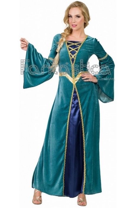 Vestido de princesa medieval
