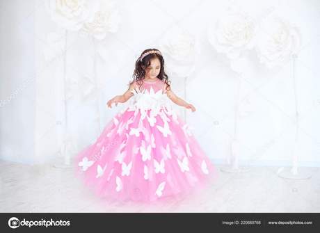 Vestido de princesa rosa