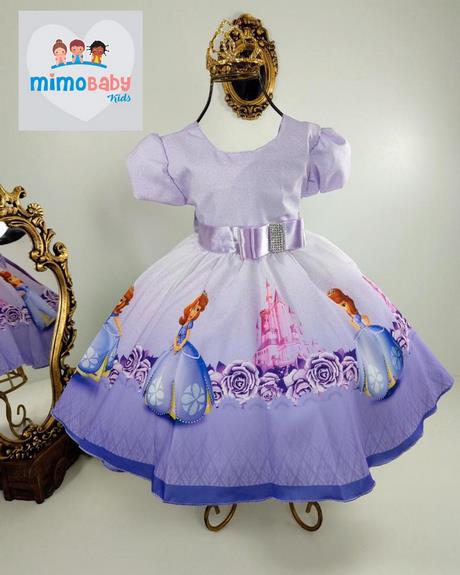 Vestido de princesa sofia