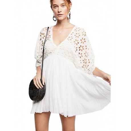 Vestidos blancos ibicencos cortos