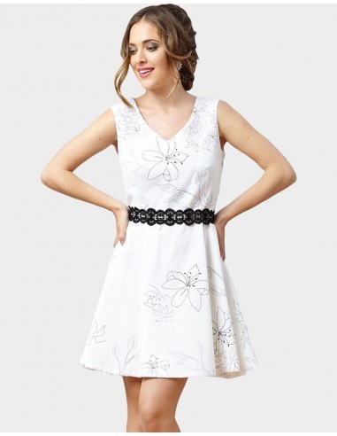 Vestidos de coctel en blanco