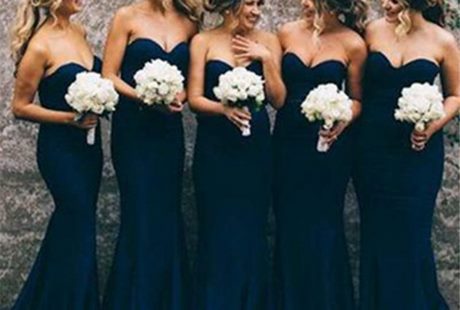 Vestidos de damas azul turquesa