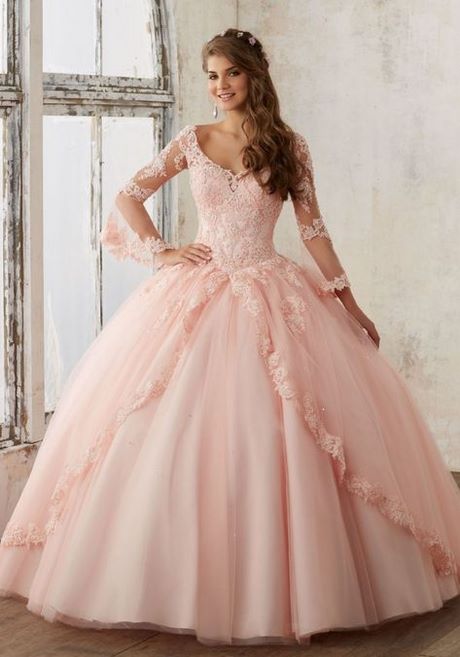 Vestidos de xv rosa