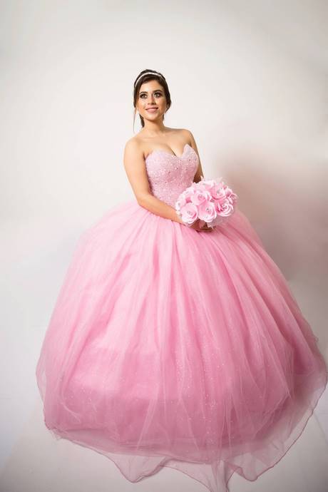 Vestidos de xv rosa