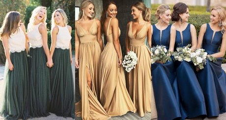 Vestidos hermosos para damas de honor