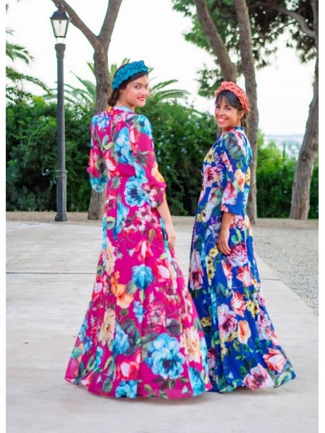 Vestidos largos de fiesta de gasa