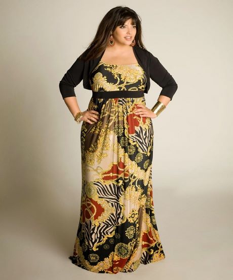 Maxi vestidos tallas grandes