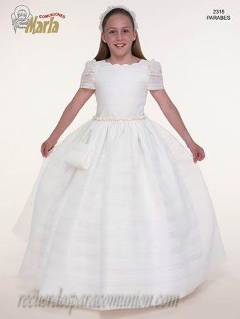 Modelos de vestidos de primera comunion para niña