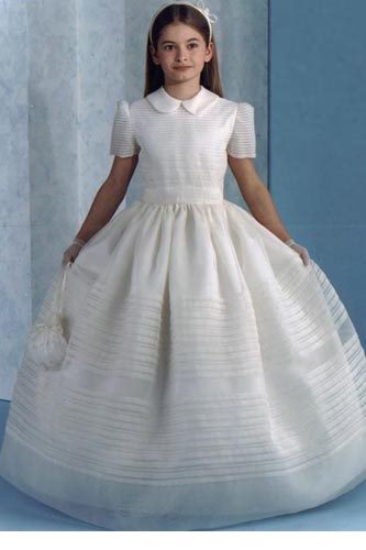 Modelos de vestidos de primera comunion para niña