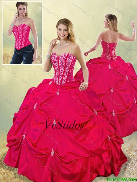 Vestido 15 rosa