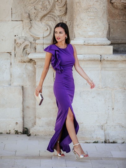 Vestido morado