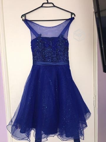 Vestido princesa azul