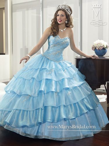 Vestidos de fiesta largos para quinceañeras