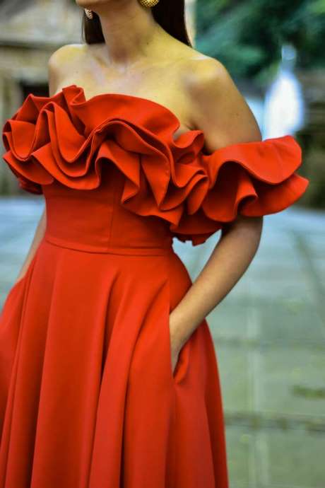 Vestidos de invitada de boda largos