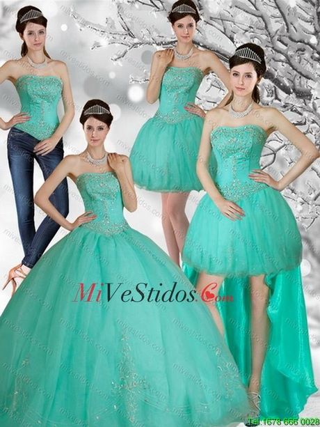 Vestidos para quince años desmontables